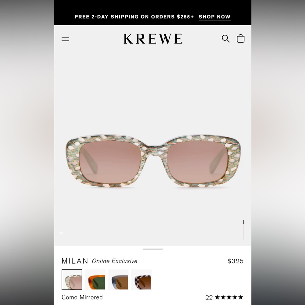 Krewe Milan Sunglasses